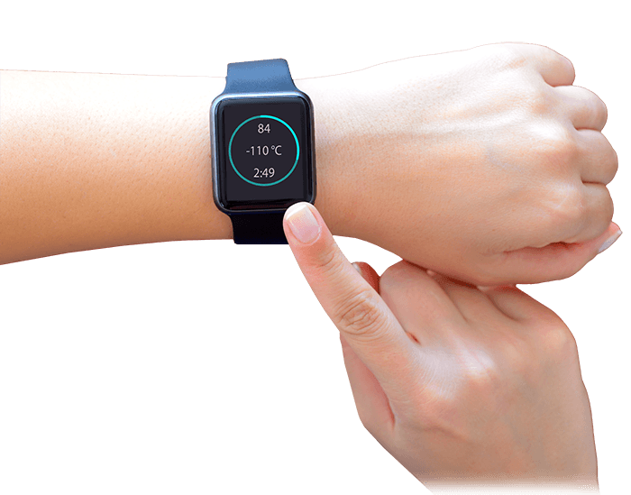 Kryotherapie im IceCube - 3 Minuten bei -85°C in der Kältekammer in Magdeburg